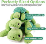 Gnomantic Sea Turtle Plush Pillow side angle