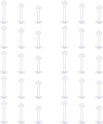 D.Bella piercing retainers displayed on a clean neutral background.