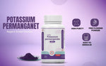 Dawn Scientific high purity free flowing potassium permanganate crystalline powder close up
