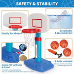 Gmaophy toddler basketball hoop setup for outdoor backyard activity