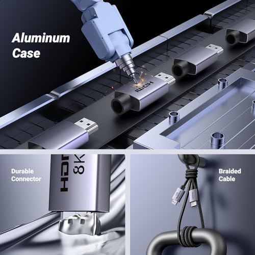 UGreen 2 meter HDMI cord packaged securely showing authentic imported branding elements.