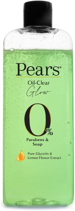 Pears Oil Clear And Glow Body Wash front view bottle