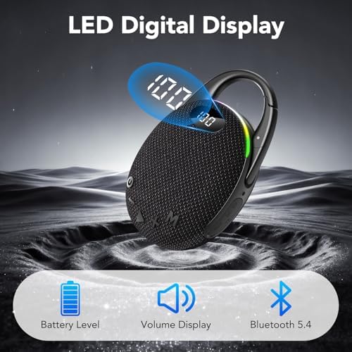 Coioc speaker submerged in water demonstrating IPX7 rating