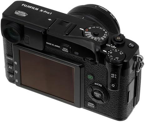 Fotodiox Type-B anodized aluminum camera grip black version illustrating the curved ergonomic handle design