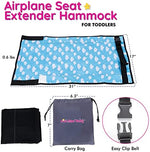 Compactly folded FIVESTARBABY toddler airplane travel essentials product ready for carry on luggage.