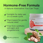 Four Elements 4E Wild Yam Cream sealed packaging view