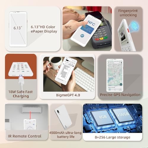 Bigme HiBreak Pro color E-Ink display screen detail