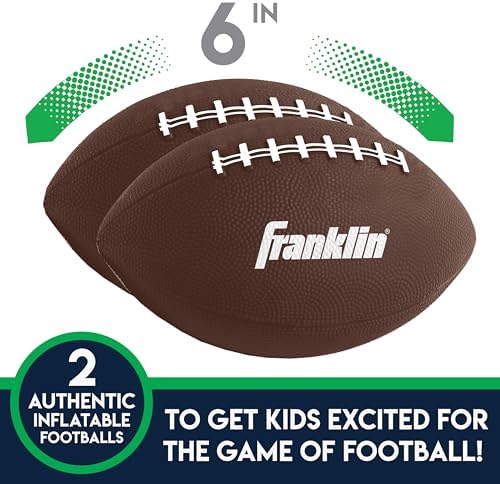 Franklin Sports football target toss game base demonstration displaying where to fill water or sand for stability.