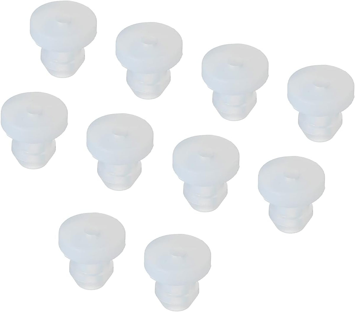 MECCANIXITY 10Pcs Snap Rubber Grommet Hole Plug Mount Dia 7.5mm ID 5mm H 9mm Seal Anti-Scratch for Electrical Box Cable Pipe Black - Image 13