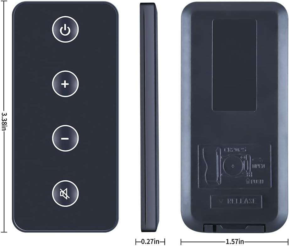 Retrosun replacement remote control lifestyle setup with soundbar