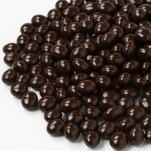 WinCrest Bulk Foods FirstChoiceCandy Premium Dark Chocolate Covered Espresso Beans front view gourmet imported snack bag.