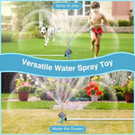 MoKo authentic USA imported backyard lawn garden sprinkler toy packaging details