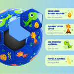Ready to gift cartoon soccer ball set packaged safely for birthday parties
