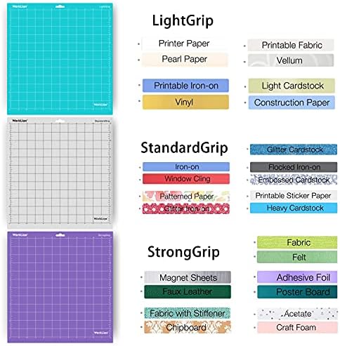 Worklion StrongGrip purple cutting mat texture
