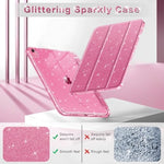 Fintie shockproof hybrid tablet cover folded into stable trifold viewing stand mode