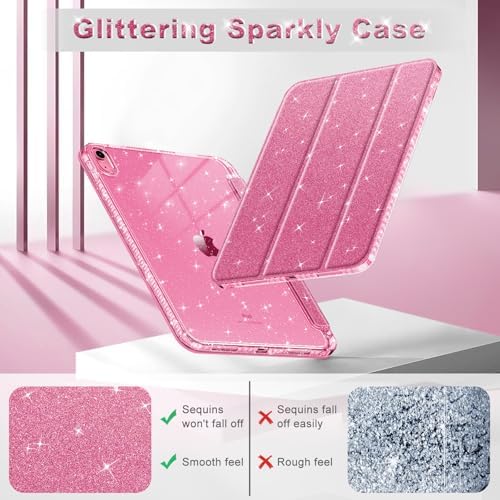 Fintie shockproof hybrid tablet cover folded into stable trifold viewing stand mode