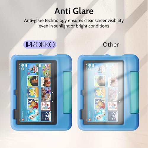 Installation tools for Iprokko screen protector on Fire 7 device