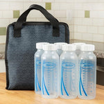 BPA-free storage caps for breast milk and formula
