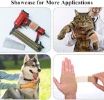 Breathable self adhesive bandage for sports injury and first aid use.