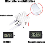 Top angle view of 12V thermoelectric cooling system