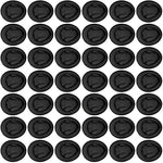 Close up view of textured black anti static finger sleeves for electronics repair safety