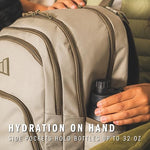 Adidas authentic imported athletic utility bag close up of the water resistant bottom coating.