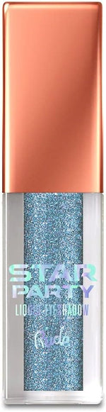 Sparkling eye makeup look using Star Party shade
