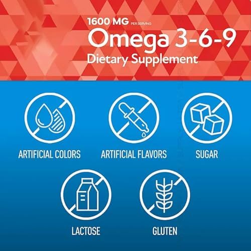 Authentic USA imported Presca Omega 3-6-9 supplement