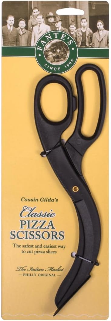 Fante's Cousin Gilda's Pizza Chef's Scissors angled blade profile