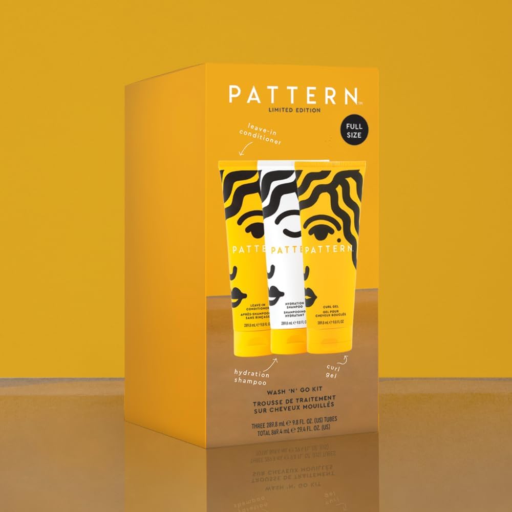 PATTERN Beauty by Tracee Ellis Ross Wash N Go Kit for Curls, Coils & Tight Textures - Image 1