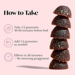 Texture and shape of the purple blueberry lavender flavored botanical gummies.