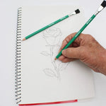 Mont Marte eraser pencil showing 4mm white tip