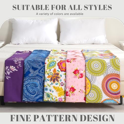 Modern bedroom decor with Bedlifes floral sheets
