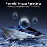 Components included in ESR iPad screen protector 2 pack kit