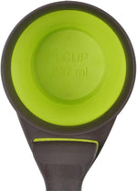 Acronde collapsible pet measuring cup displayed flat for storage