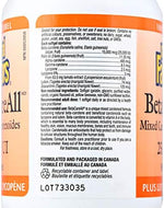 Natural Factors Beta-Carotene Softgels Sourced From Whole Algae For Eye Health