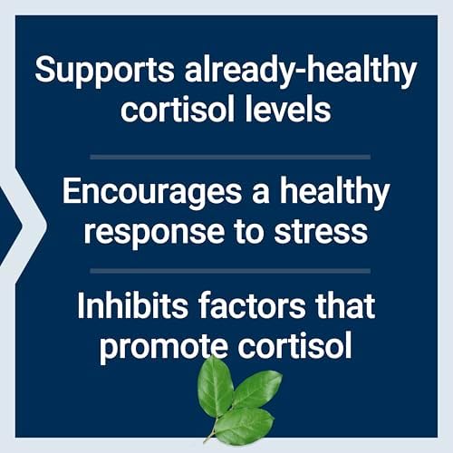 Life Extension Cortisol Stress Balance packaging side view with usage instructions