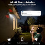 Cinnado home security system packaging showing authentic USA import stickers