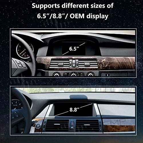 PEMP wireless Apple CarPlay and Android Auto interface running smoothly on a BMW screen