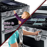Easy one hand operation of Driddle stove knob cover