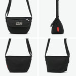 Manhattan Portage casual messenger bag back view with adjustable strap