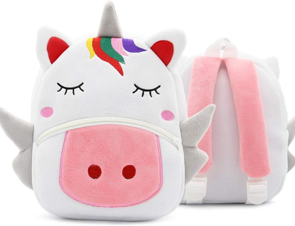 Ladyzone 3D Backpack Zoo Animals Backpacks Plush Bag 10" Book Bag - Image 13