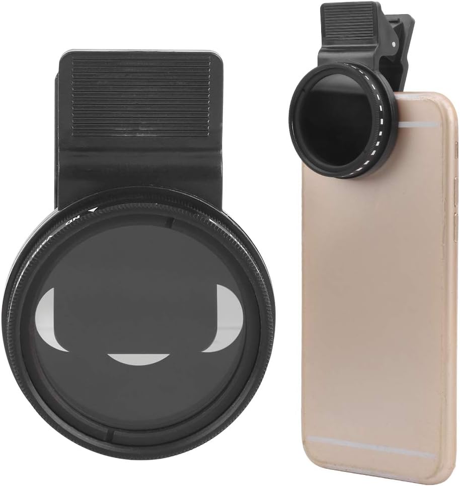 Yunir mobile photography lens filter packaging and accessories