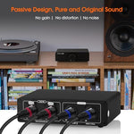 Nobsound balanced audio attenuator with premium ALPS RK27 potentiometer for critical listening setups