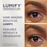 Bausch and Lomb LUMIFY twenty single use vials for sensitive eyes