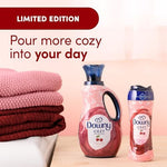 Downy high efficiency safe laundry fragrance booster bottle back side