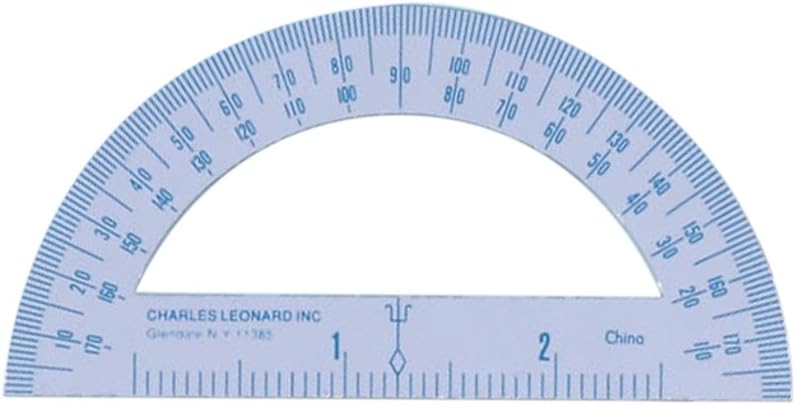 Carded packaging of Charles Leonard drawing instrument set