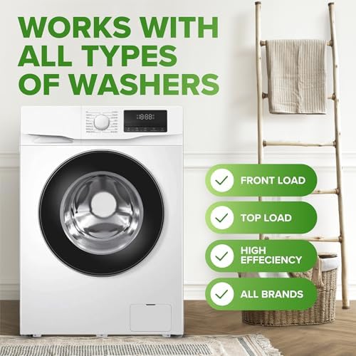 Eco friendly washing machine cleaner tablets for limescale and odor removal