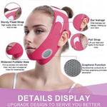 Adjustable velcro strap detail on Rowmate chin shaper