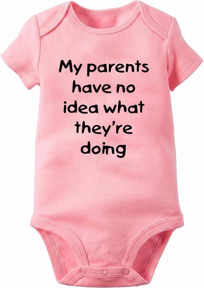 Rocksir Funny Slogan Super Soft Cotton Comfy Baby Short Sleeve Bodysuit | Soft Cotton Comfy Outfit, Unisex Baby Clothes & Newborn Essentials, Light Short Sleeve Infant Wear Fit 3M To 24M Sizes - Image 10